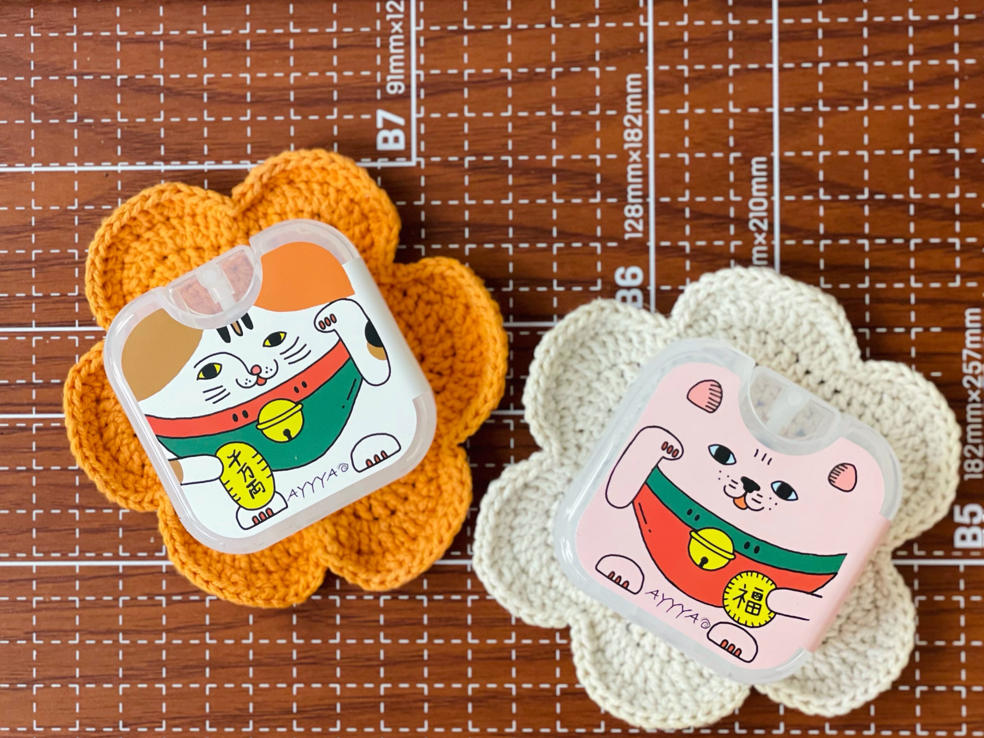 AYYYA Perfume Moisturizing Hand Sanitizer - Lucky Cat Series (Grapefruit and Bamboo Leaf)